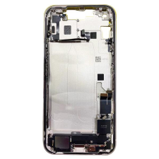  tel-szalk-19296952103 iPhone 14 Plus Eu verzió Ezüst középső keret mobiltelefon, tablet alkatrész