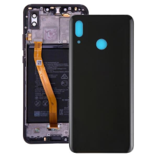 tel-szalk-1929695403 Akkufedél hátlap - burkolati elem Huawei Nova 3, fekete mobiltelefon, tablet alkatrész