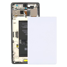 tel-szalk-1929695414 Akkufedél hátlap - burkolati elem Google Pixel 6a, fehér mobiltelefon, tablet alkatrész
