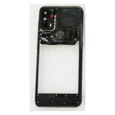  tel-szalk-1929695805 TCL 20B fekete középső keret mobiltelefon, tablet alkatrész