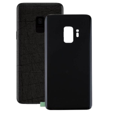 tel-szalk-1929696647 Akkufedél hátlap - burkolati elem Samsung Galaxy S9 G9600, fekete mobiltelefon, tablet alkatrész
