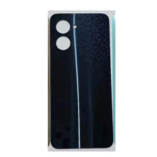  tel-szalk-1929696677 Realme C33 fekete hátlap ragasztóval mobiltelefon, tablet alkatrész