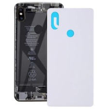  tel-szalk-1929696972 Akkufedél hátlap - burkolati elem Xiaomi Mi 8 SE, fehér mobiltelefon, tablet alkatrész