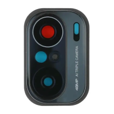  tel-szalk-1929702620 Xiaomi Redmi K40 hátlapi kamera lencse fekete mobiltelefon, tablet alkatrész