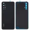  tel-szalk-192970272 Huawei Nova 5T fekete akkufedél, hátlap, kamera lencse