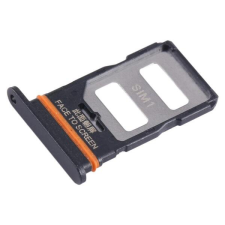 tel-szalk-19297027856 Xiaomi Redmi Note 12 Pro Fekete SIM kártya tálca mobiltelefon, tablet alkatrész