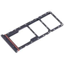  tel-szalk-19297027866 Infinix Hot 10i Fekete SIM & SD kártya tálca mobiltelefon, tablet alkatrész