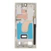  tel-szalk-192970282752 Samsung Galaxy S23 Ultra S918B EU Ver. Krém színű előlap LCD keret, burkolati elem