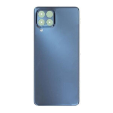  tel-szalk-1929703288 Samsung Galaxy M53 kék hátlap ragasztóval mobiltelefon, tablet alkatrész
