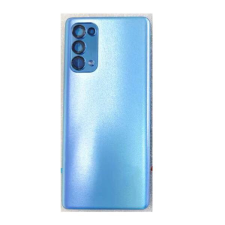  tel-szalk-1929703867 Oppo Reno5 Pro kék Akkufedél hátlap - kamera lencse burkolati elem ragasztóval mobiltelefon, tablet alkatrész