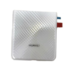  tel-szalk-1929703913 Huawei P50 Pocket fehér középső hátlap ragasztóval mobiltelefon, tablet alkatrész