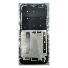  tel-szalk-1929704601 Huawei Nova Y61 fekete előlap LCD keret, burkolati elem mobiltelefon, tablet alkatrész