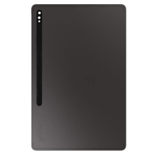 tel-szalk-19297056141 Samsung Galaxy Tab S8 Fekete akkufedél, hátlap mobiltelefon, tablet alkatrész