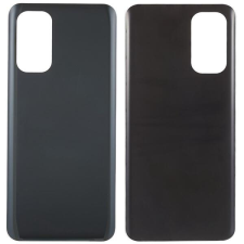  tel-szalk-192970561 Akkufedél hátlap - burkolati elem Oppo Reno5 / Reno5 5G, fekete mobiltelefon, tablet alkatrész