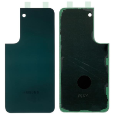 tel-szalk-192970589 Akkufedél hátlap - burkolati elem Samsung Galaxy S22 5G, zöld mobiltelefon, tablet alkatrész