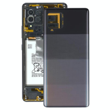  tel-szalk-192970664 Akkufedél hátlap - burkolati elem Samsung Galaxy A42, fekete mobiltelefon, tablet alkatrész