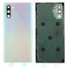  tel-szalk-19298003 Samsung Galaxy Note 10 ezüst akkufedél, hátlap, hátlapi kamera lencse