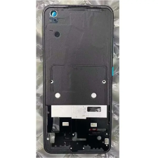  tel-szalk-1931421 Asus Zenfone 8 fekete előlap LCD keret, burkolati elem mobiltelefon, tablet alkatrész