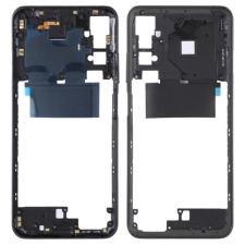  tel-szalk-1931664 Xiaomi Redmi Note 10 5G fekete középső keret mobiltelefon, tablet alkatrész