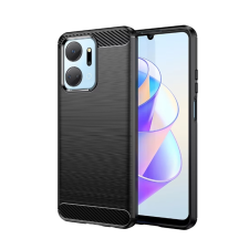  Telefontok Honor 200 Lite 5G - Carbon Fiber - fekete szilikon hátlap tok tok és táska