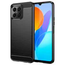  Telefontok Honor X8 - Forcell Carbon fekete szilikon tok tok és táska