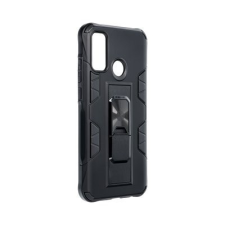  Telefontok, Huawei Y5P hátlaptok, kitámasztható, mágneses, ütésálló, fekete, Defender tok és táska
