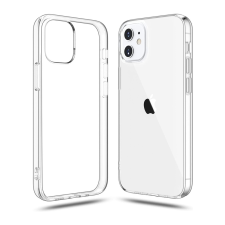  Telefontok iPhone 12 - 2 mm-es átlátszó szilikon hátlap tok tok és táska