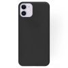  Telefontok iPhone 12 - fekete szilikon tok