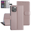  Telefontok iPhone 12 Pro - Rose gold ráhajtófüles könyvtok