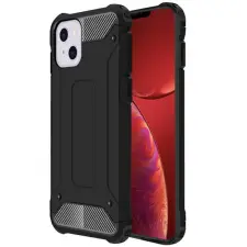  Telefontok iPhone 13 mini - Defender II fekete ütésálló hátlap tok tok és táska