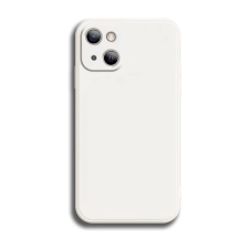  Telefontok iPhone 13 mini - fehér szilikon hátlap tok tok és táska