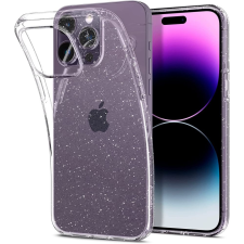  Telefontok iPhone 14 Pro - Spigen Liquid Crystal Glitter TPU átlátszó tok tok és táska