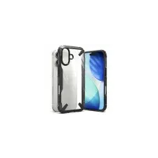  Telefontok iPhone 17 - Ringke Fusion X Design - fekete ütésálló hátlap tok tok és táska