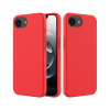  Telefontok iPhone 17e - piros szilikon hátlap tok