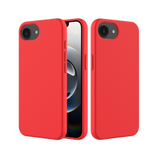  Telefontok iPhone 17e - piros szilikon hátlap tok tok és táska