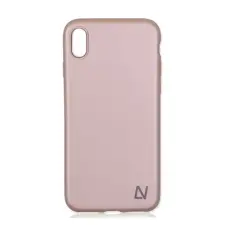  Telefontok iPhone Xs Max - rosegold soft touch PC tok tok és táska