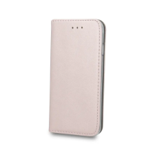  Telefontok LG K30 (2019) -  Smart Magnetic rose gold szilikon keretes mágneses könyvtok tok és táska