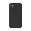  Telefontok Samsung Galaxy A06 - fekete szilikon hátlap tok