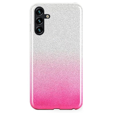  Telefontok Samsung Galaxy A15 4G / 5G - Ezüst / pink Shiny tok tok és táska