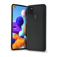  Telefontok Samsung Galaxy A21S - fekete szilikon hátlaptok tok és táska