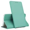  Telefontok Samsung Galaxy A21S - menta mágneses szilikon keretes könyvtok
