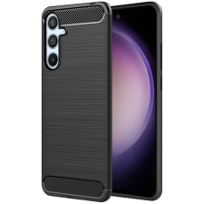  Telefontok Samsung Galaxy A25 5G - CARBON fekete szilikon hátlap tok tok és táska