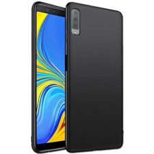  Telefontok Samsung Galaxy A70 - fekete szilikon tok tok és táska