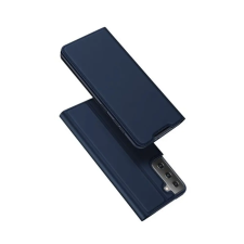  Telefontok Samsung Galaxy S21 Plus - Dux Ducis kék flipcover tok tok és táska