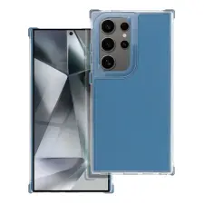  Telefontok Samsung Galaxy S24 FE - Matrix - átlátszó/kék műanyag hátlap tok tok és táska