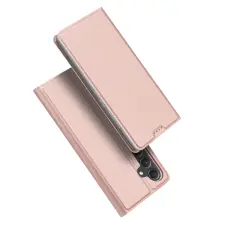  Telefontok Samsung Galaxy S24+ (S24 Plus) - Dux Ducis rose gold flipcover tok tok és táska