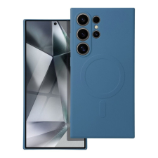  Telefontok Samsung Galaxy S24 Ultra - MagSafe kompatibilis kék szilikon hátlap tok tok és táska