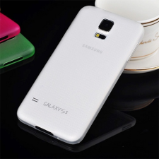  Telefontok Samsung Galaxy S5 ultravékony műanyag tok fehér tok és táska