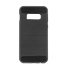  Telefontok Samsung S10 Lite - Forcell Carbon Fiber fekete szilikon tok