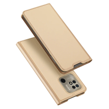  Telefontok Xiaomi Poco C40 - Dux Ducis arany flipcover tok tok és táska
